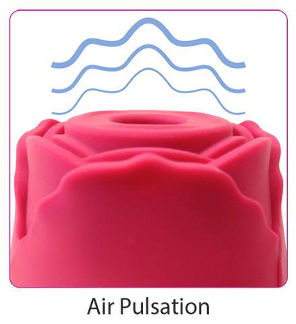 Rose Suction Stimulator – Red