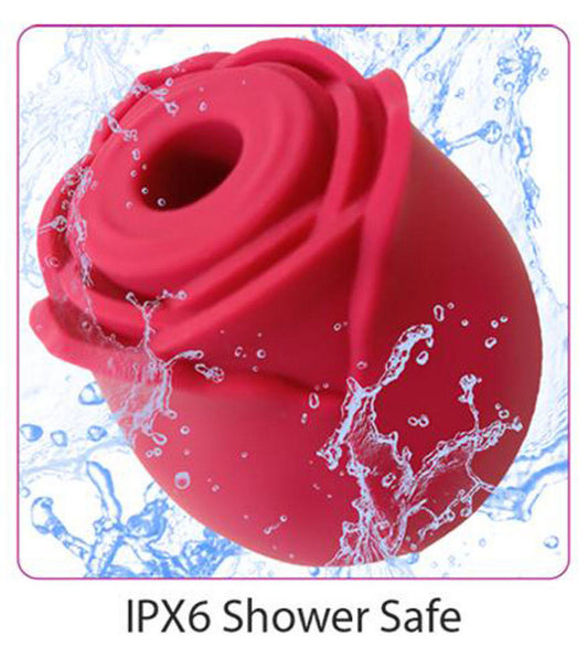 Rose Suction Stimulator – Red